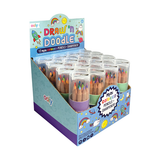 Draw 'n' Doodle Mini Colored Pencils + Sharpener - Outerspace