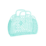 Retro Basket Jelly Bag - Small: Blue