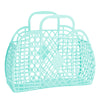 Retro Basket Jelly Bag - Large: Bubblegum Pink