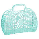 Retro Basket Jelly Bag - Large: Bubblegum Pink