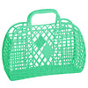 Retro Basket Jelly Bag - Large: Bubblegum Pink