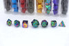 Mini Metal RPG 10mm Dice Set - Rainbow