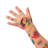 Tattoo-Palooza Temporary Tattoos - Colorful Cats - 3 Sheets