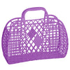 Retro Basket Jelly Bag - Large: Bubblegum Pink