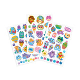 Tattoo-Palooza Temporary Tattoos - Colorful Cats - 3 Sheets