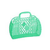 Retro Basket Jelly Bag - Small: Blue