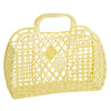 Retro Basket Jelly Bag - Large: Bubblegum Pink