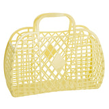 Retro Basket Jelly Bag - Large: Bubblegum Pink