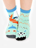 Robot & Alien Kids Collectible Mismatched STEM Socks 4-8 years