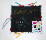 Monsters Travel Chalkboard