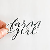 Farm Girl Sticker