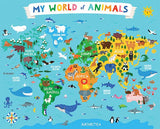 My World of Animals 36-Piece Floor Puzzle