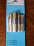Paint Brushes 6 Count of Natural Bristles