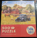 Summer Afternoon On The Farm 500 Piece Puzzle