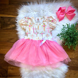 Easter Cross Tulle Dress