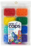 Perler Bead Caps - Primary bead tray