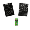 Minimat Letter and Shapes - Placemats